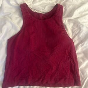 COPY - Lululemon athletica magenta crop tank
